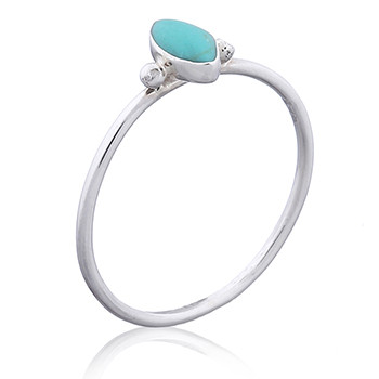 Sterling Silver Turquoise Ring